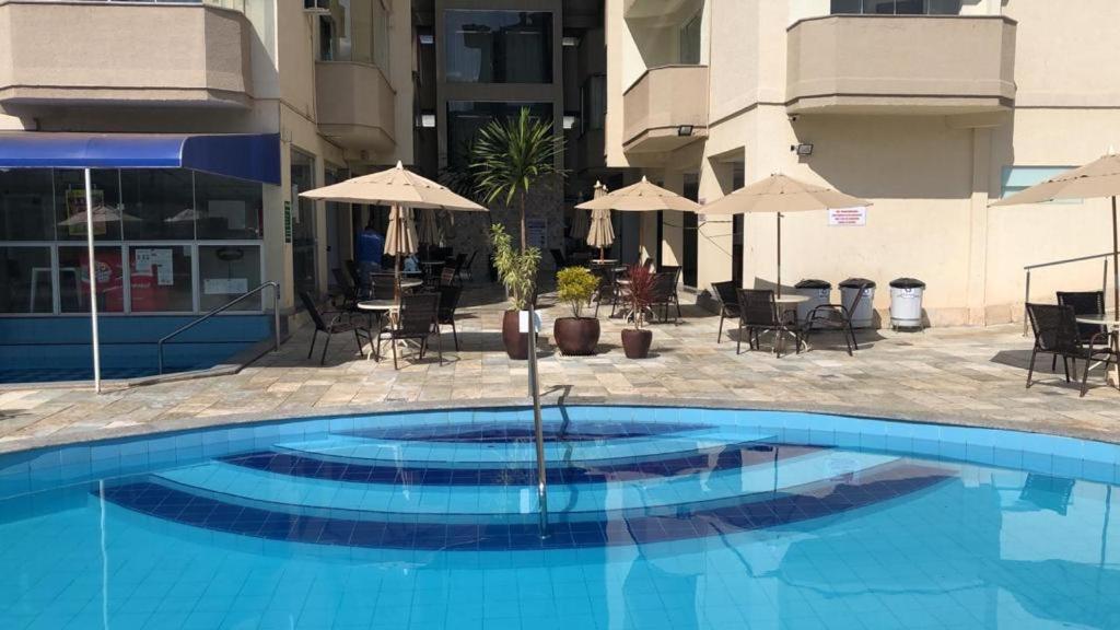 Flat 208 Mont Blanc Apartment Caldas Novas Bagian luar foto